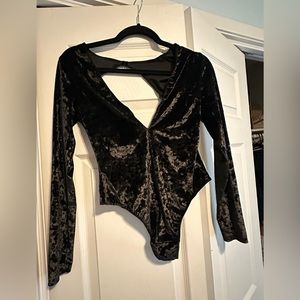 Brand New Victoria's Secret Bodysuit / Lingerie, Size XS/S, Black